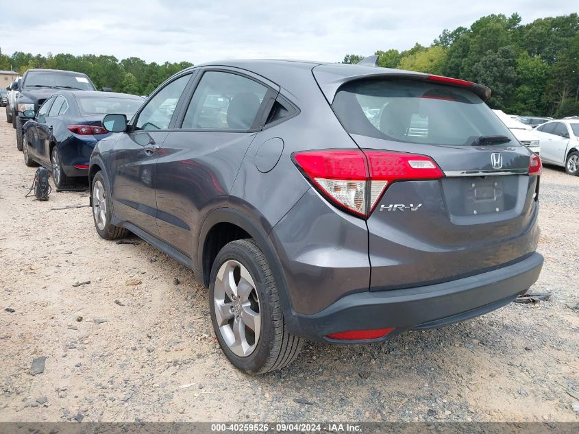 2020 Honda Hr-V Lx VIN: 3CZRU6H34LM722872 Lot: 40259526