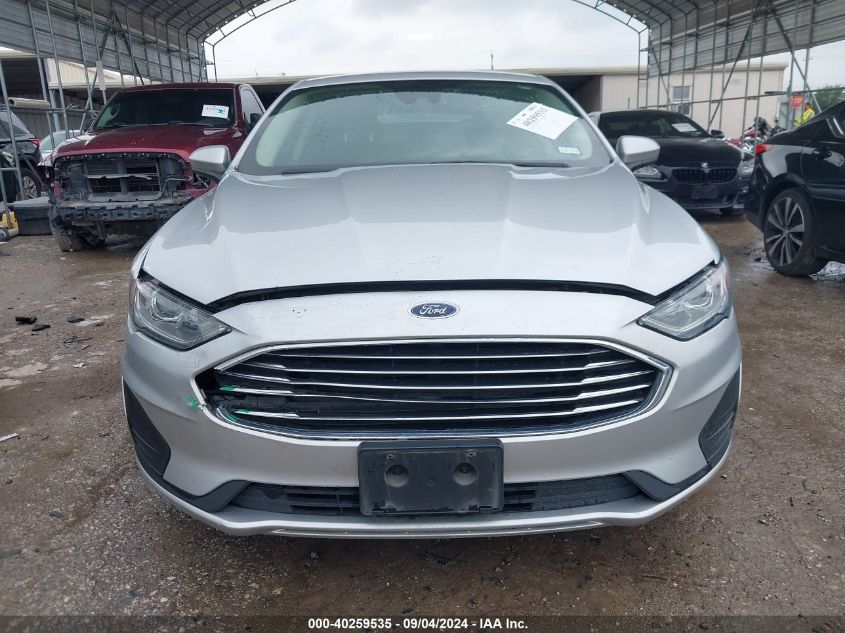 2019 Ford Fusion Se VIN: 3FA6P0HD2KR170818 Lot: 40259535