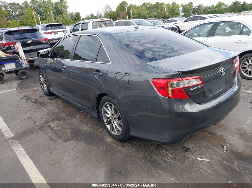 2012 Toyota Camry Se/Le/Xle VIN: 4T1BF1FK7CU119713 Lot: 40259544