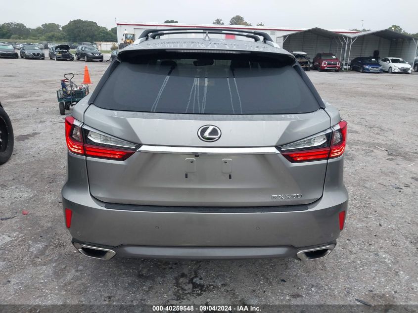 2019 Lexus Rx 350 350 Base/350 F Sport VIN: 2T2ZZMCA0KC118174 Lot: 40259548