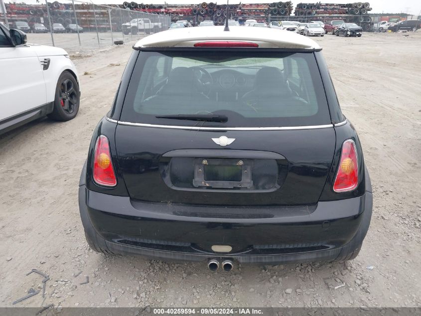 2003 Mini Cooper S S VIN: WMWRE33473TD58451 Lot: 40259594