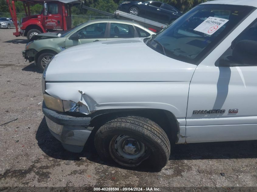 1998 Dodge Ram 1500 VIN: 1B7HC16Y6WS771797 Lot: 40259598