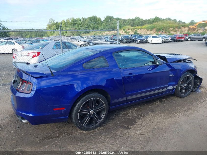 2013 Ford Mustang Gt Premium VIN: 1ZVBP8CF9D5235604 Lot: 40259613