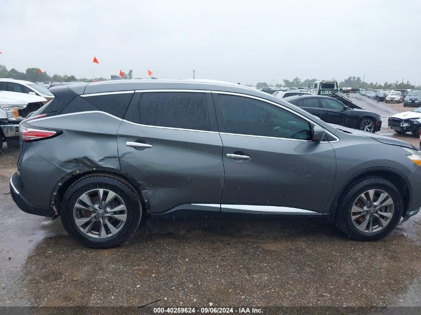 2016 Nissan Murano S/Sl/Sv/Platinum VIN: 5N1AZ2MG7GN169681 Lot: 40259624