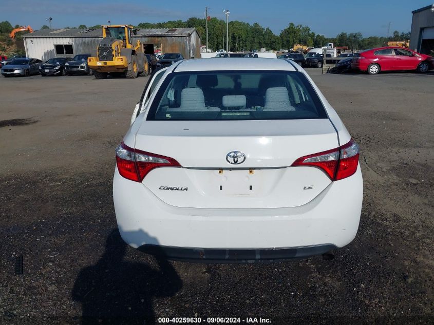 2014 Toyota Corolla Le Plus VIN: 2T1BURHE2EC032219 Lot: 40259630