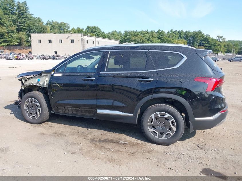 2022 Hyundai Santa Fe Hybrid Blue VIN: KM8S2DA14NU018465 Lot: 40259671