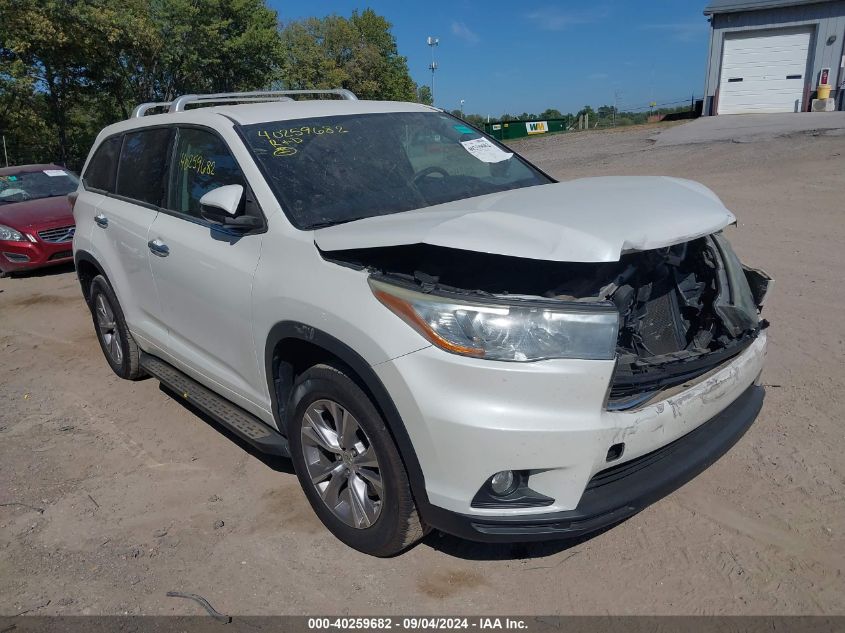 2015 Toyota Highlander Le Plus V6 VIN: 5TDZKRFH6FS056985 Lot: 40259682