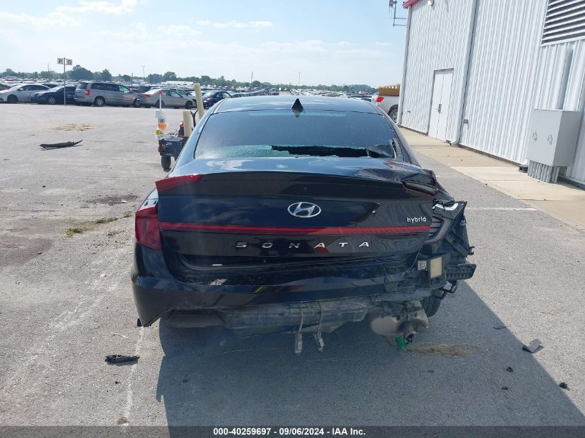 KMHL34JJ3PA058512 2023 Hyundai Sonata Hybrid Sel