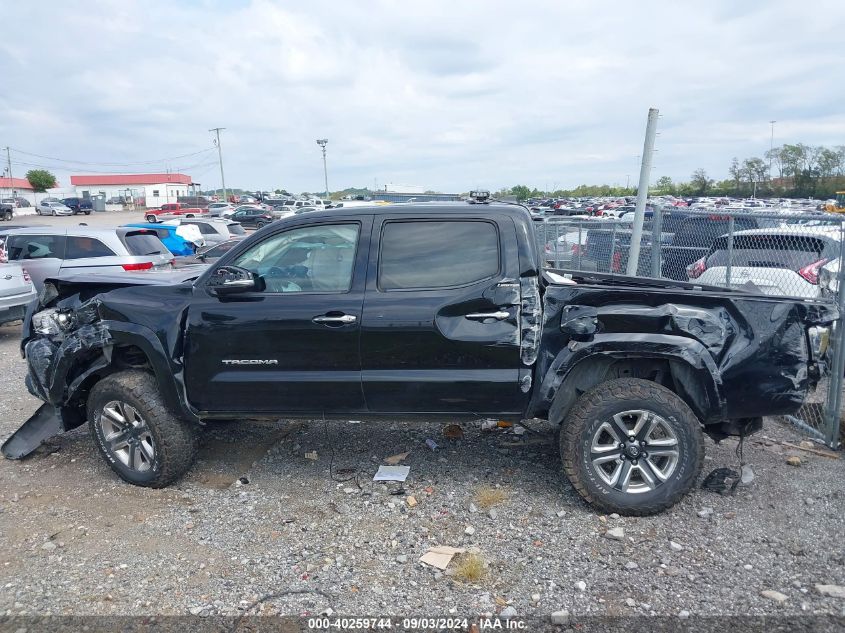 2017 Toyota Tacoma Limited VIN: 5TFGZ5AN1HX054017 Lot: 40259744