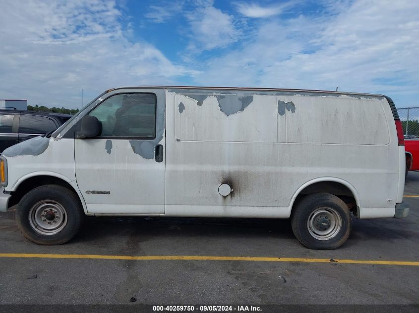 2001 Chevrolet Express VIN: 1GCHG35R711157012 Lot: 40259750