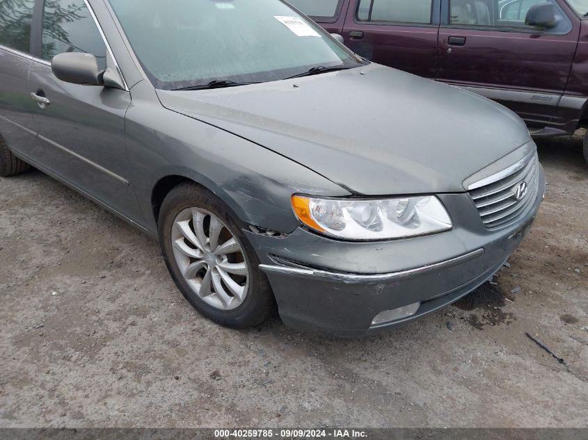 2006 Hyundai Azera Se/Limited VIN: KMHFC46F46A120855 Lot: 40259785