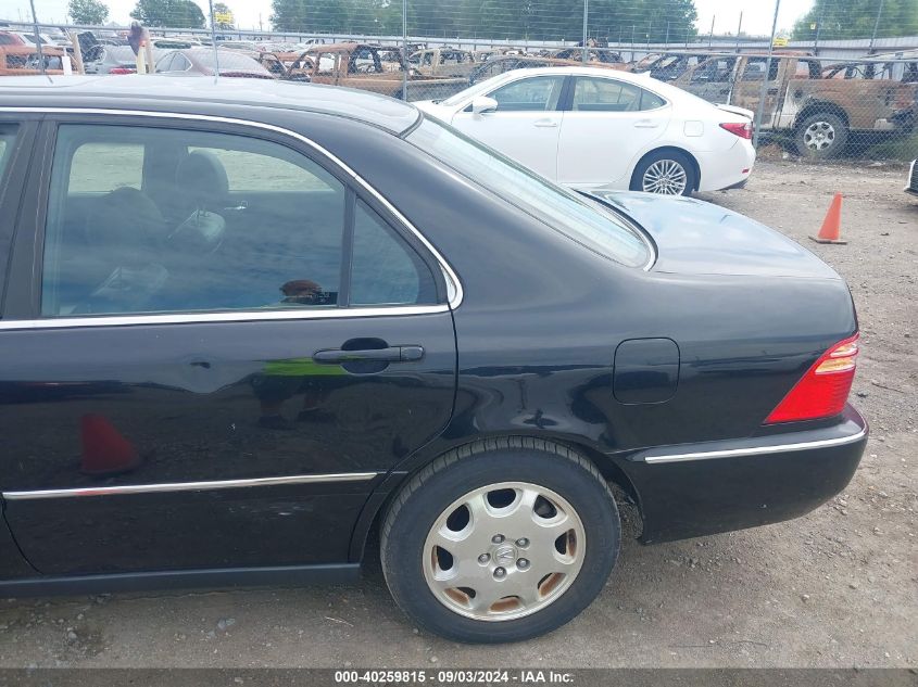 JH4KA9651YC010672 2000 Acura Rl 3.5