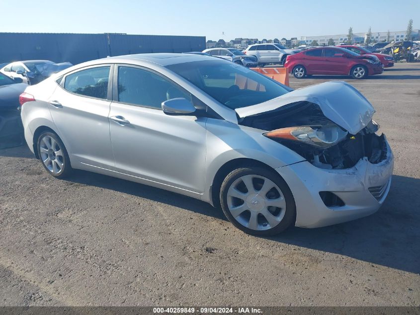 2013 Hyundai Elantra Gls/Limited VIN: KMHDH4AE4DU759837 Lot: 40259849