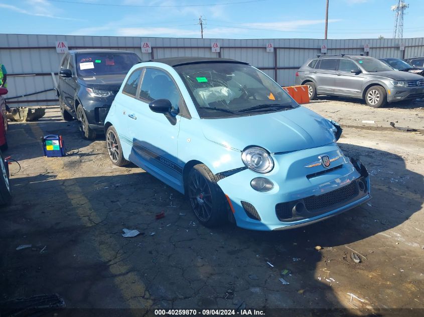 2017 Fiat 500 Abarth VIN: 3C3CFFJH0HT530393 Lot: 40259870