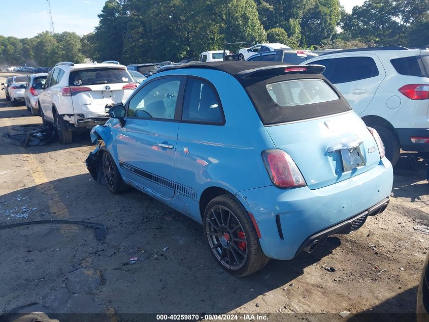 2017 Fiat 500 Abarth VIN: 3C3CFFJH0HT530393 Lot: 40259870