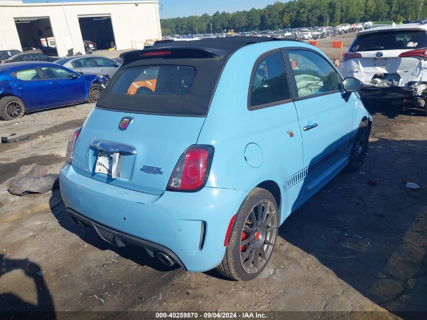 2017 Fiat 500 Abarth VIN: 3C3CFFJH0HT530393 Lot: 40259870