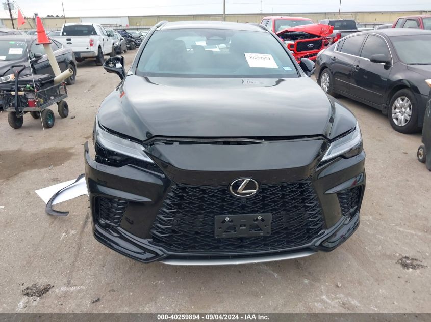 2024 Lexus Rx 500H F Sport VIN: 2T2BCMEA0RC011328 Lot: 40259894