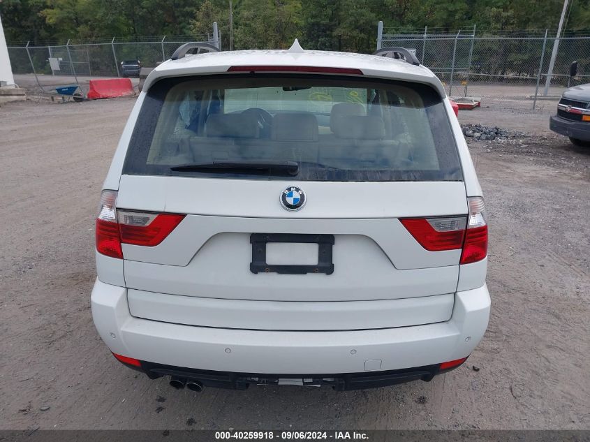 2007 BMW X3 3.0Si VIN: WBXPC93467WF13744 Lot: 40259918