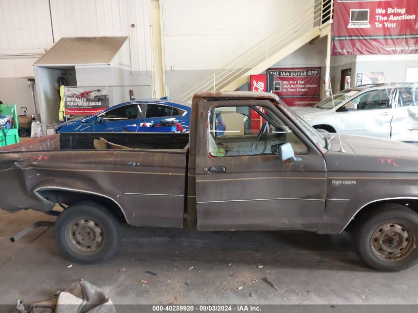 1991 Ford Ranger VIN: 1FTCR10A9MTA13562 Lot: 40259920