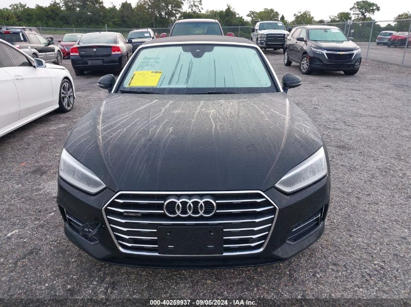 2018 Audi A5 Premium Plus VIN: WAUYNGF58JN012558 Lot: 40259937