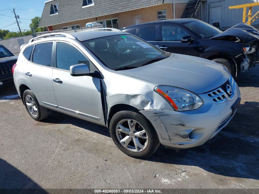 2011 Nissan Rogue Sv VIN: JN8AS5MT1BW566687 Lot: 40260051