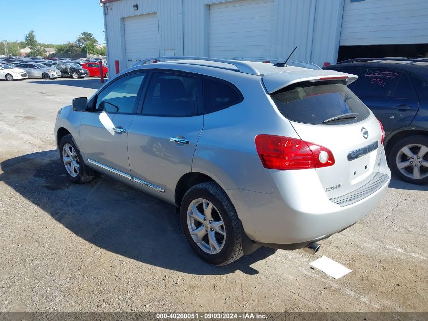 2011 Nissan Rogue Sv VIN: JN8AS5MT1BW566687 Lot: 40260051