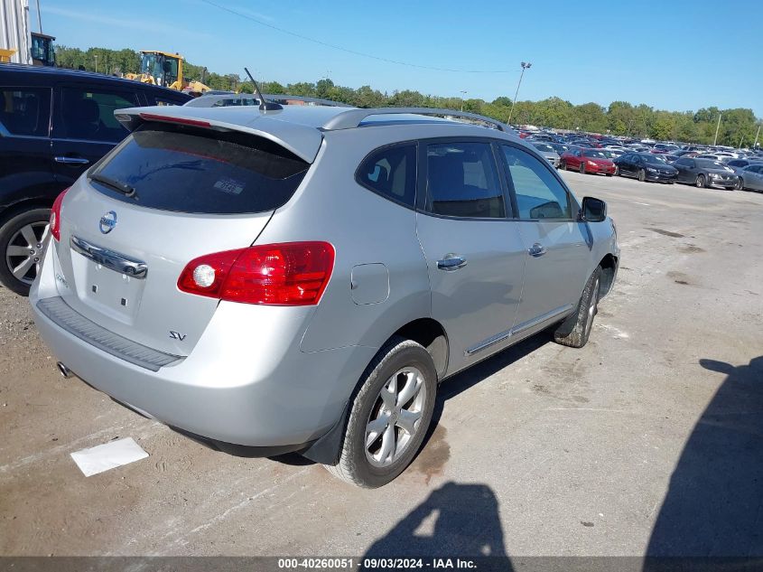 2011 Nissan Rogue Sv VIN: JN8AS5MT1BW566687 Lot: 40260051