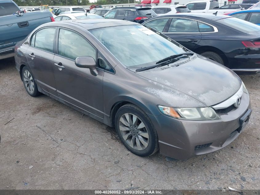 2009 Honda Civic Ex-L VIN: 2HGFA16959H512687 Lot: 40260052