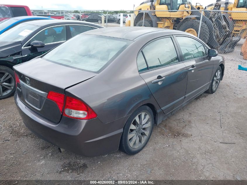 2009 Honda Civic Ex-L VIN: 2HGFA16959H512687 Lot: 40260052