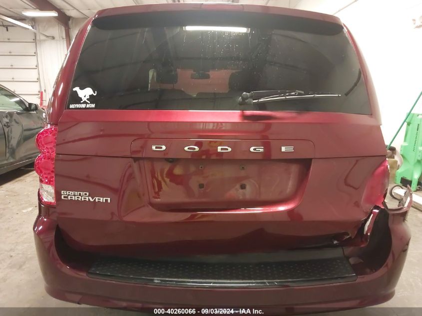 2020 Dodge Grand Caravan Sxt VIN: 2C4RDGCGXLR228322 Lot: 40260066