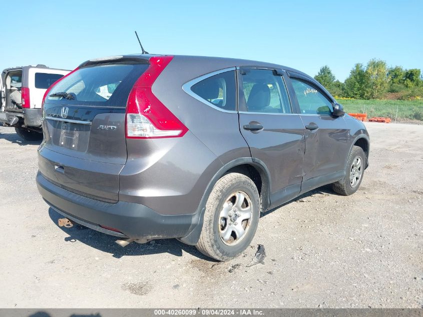 2012 Honda Cr-V Lx VIN: 5J6RM4H37CL030756 Lot: 40260099