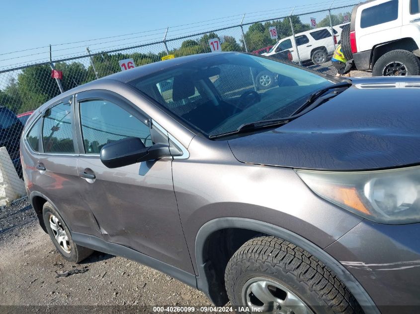 2012 Honda Cr-V Lx VIN: 5J6RM4H37CL030756 Lot: 40260099