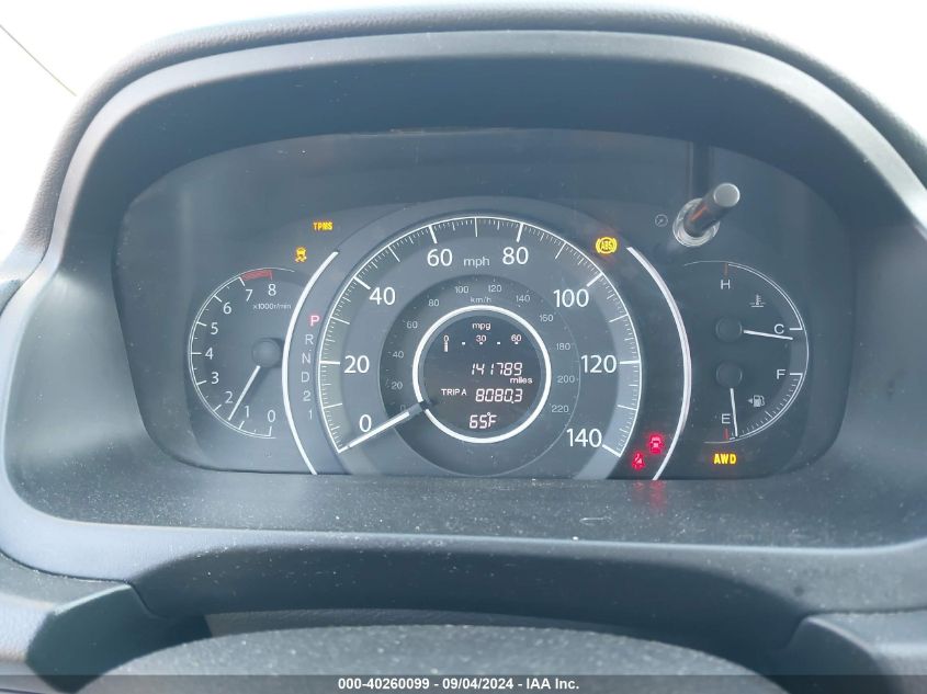 5J6RM4H37CL030756 2012 Honda Cr-V Lx