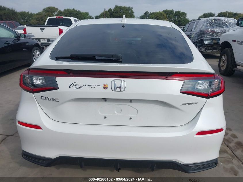 2024 Honda Civic Sport VIN: 19XFL2H89RE024700 Lot: 40260102