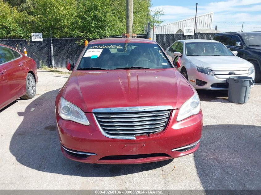 2011 Chrysler 200 Touring VIN: 1C3BC1FG9BN553329 Lot: 40260106