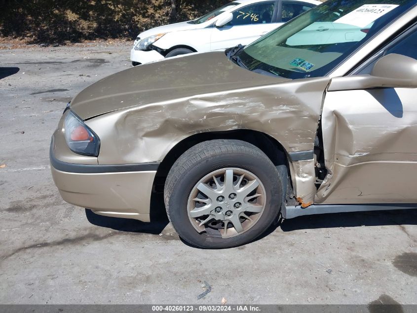 2005 Chevrolet Impala VIN: 2G1WF52E959352577 Lot: 40260123