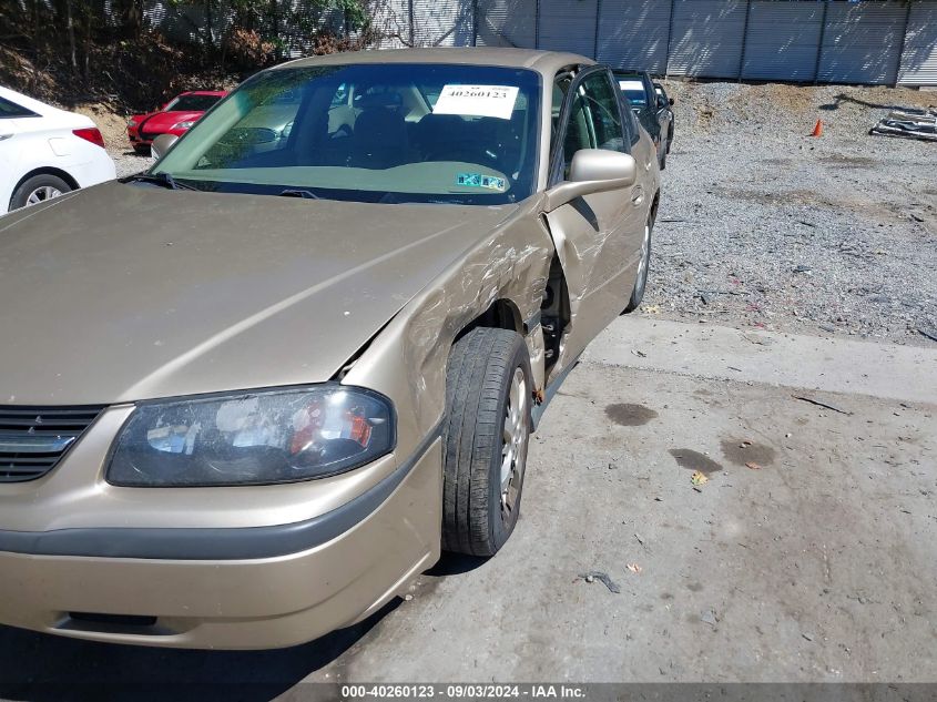 2005 Chevrolet Impala VIN: 2G1WF52E959352577 Lot: 40260123