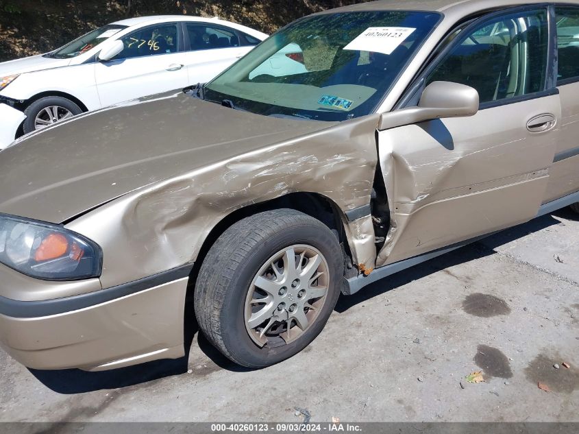 2005 Chevrolet Impala VIN: 2G1WF52E959352577 Lot: 40260123