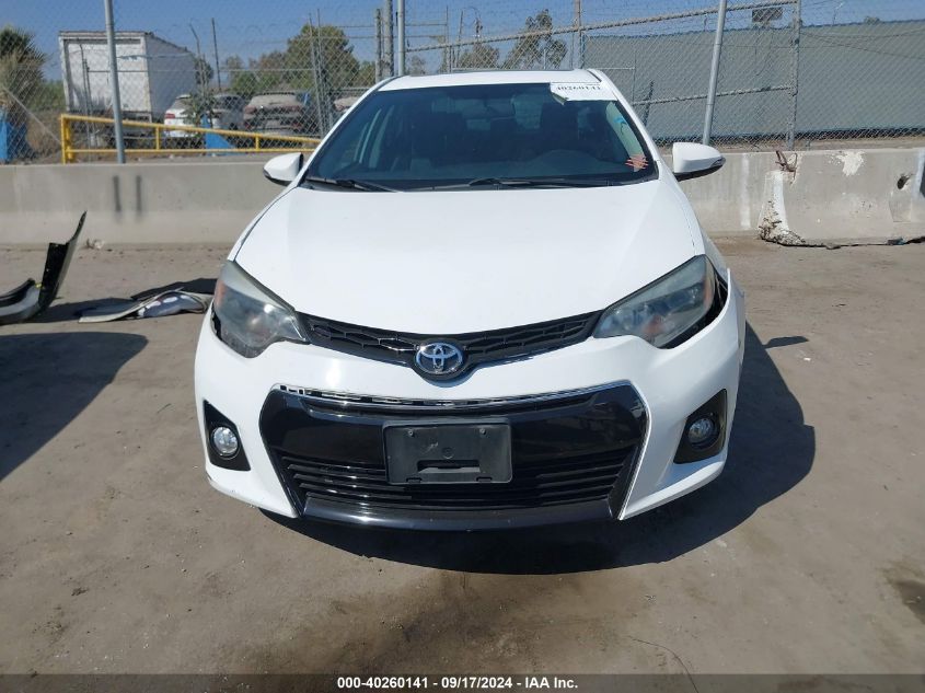 2015 Toyota Corolla S Plus VIN: 5YFBURHE4FP300902 Lot: 40260141