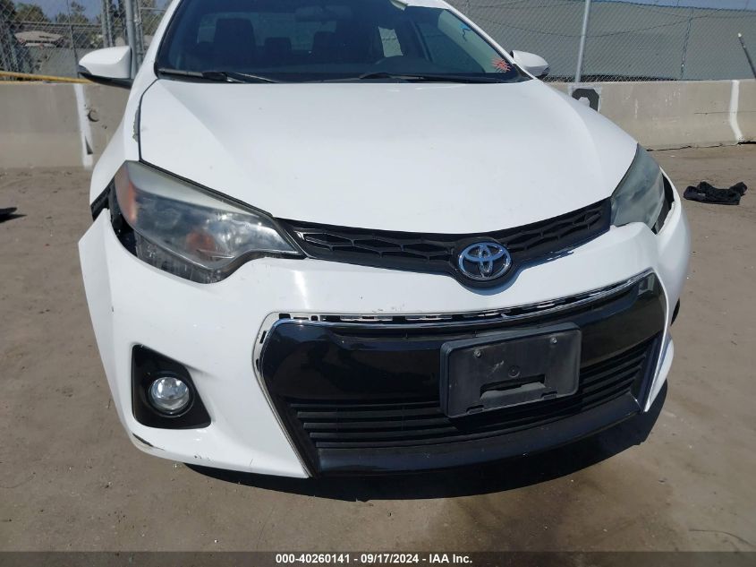 2015 Toyota Corolla S Plus VIN: 5YFBURHE4FP300902 Lot: 40260141