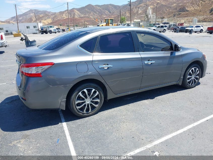 2015 Nissan Sentra S VIN: 3N1AB7AP5FY382336 Lot: 40260159