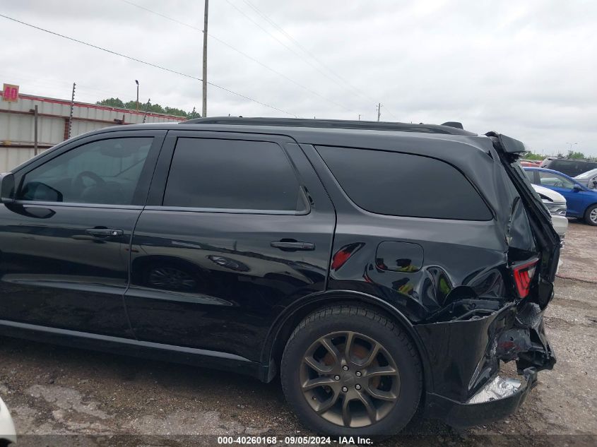 2018 Dodge Durango Gt VIN: 1C4RDHDG1JC226470 Lot: 40260168