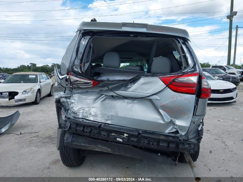 2020 Toyota Sienna Xle VIN: 5TDYZ3DC0LS080996 Lot: 40260172