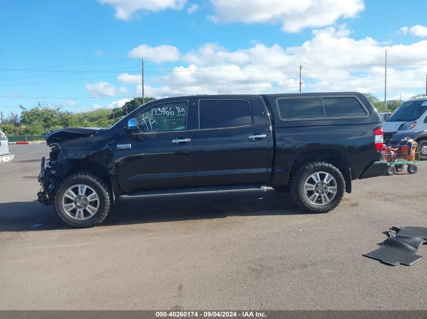 2017 Toyota Tundra Platinum 5.7L V8 VIN: 5TFAY5F15HX645529 Lot: 40260174