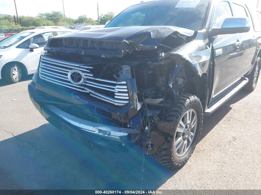 2017 Toyota Tundra Platinum 5.7L V8 VIN: 5TFAY5F15HX645529 Lot: 40260174