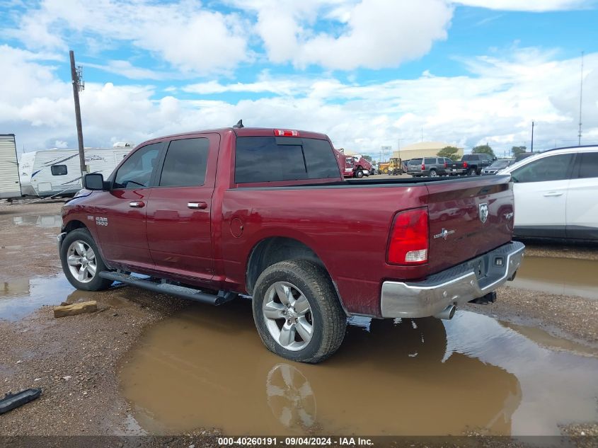 2017 Ram 1500 Lone Star 4X4 5'7 Box VIN: 1C6RR7LT8HS845942 Lot: 40260191