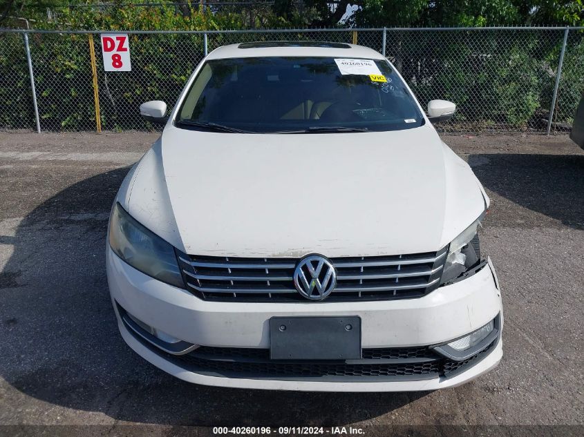 1VWCV7A39FC010465 2015 Volkswagen Passat Sel