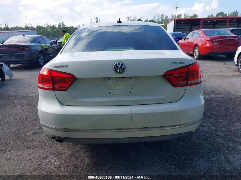 1VWCV7A39FC010465 2015 Volkswagen Passat Sel