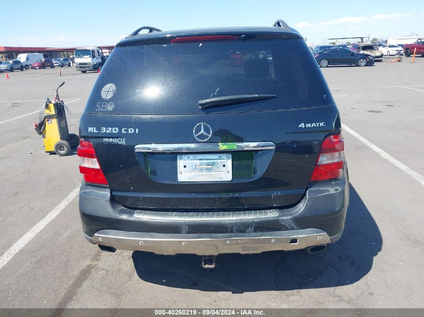 2008 Mercedes-Benz Ml 320 Cdi 4Matic VIN: 4JGBB22E08A330357 Lot: 40260219