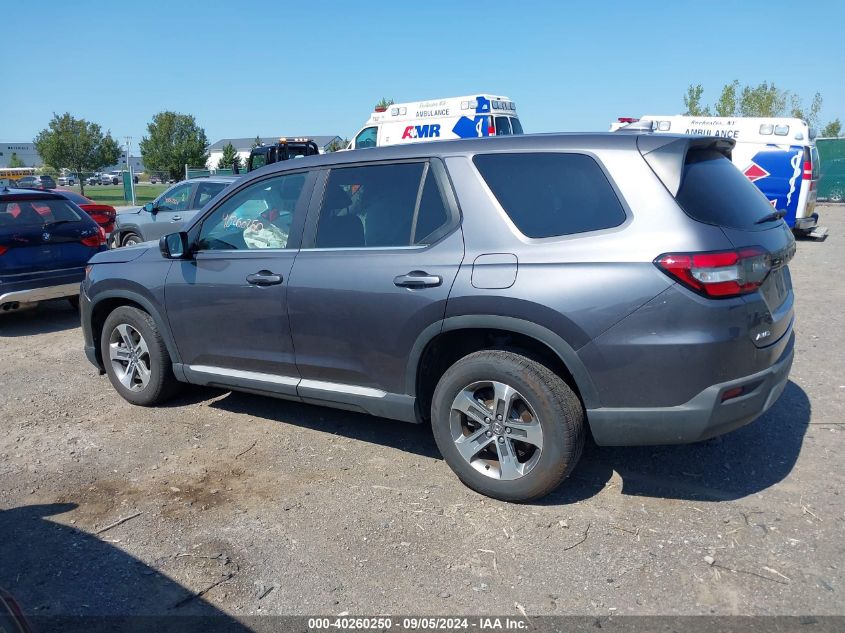 2024 Honda Pilot Awd Ex-L VIN: 5FNYG1H42RB001158 Lot: 40260250